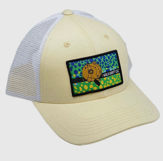 Light Yellow Mahi Patch Hat