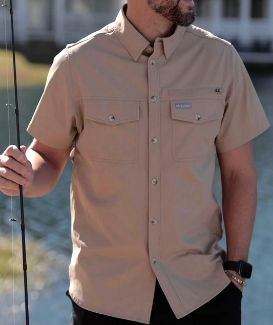 Performance Fishing Shirt - Cobblestone