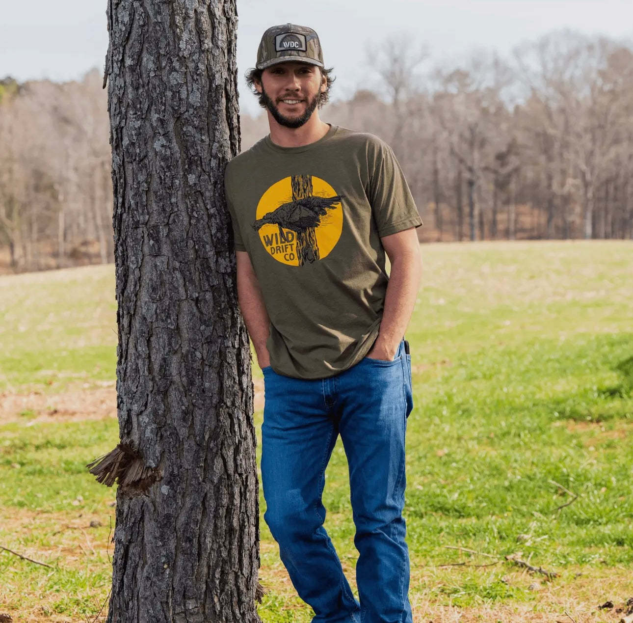 Military Green Roosting T-Shirt