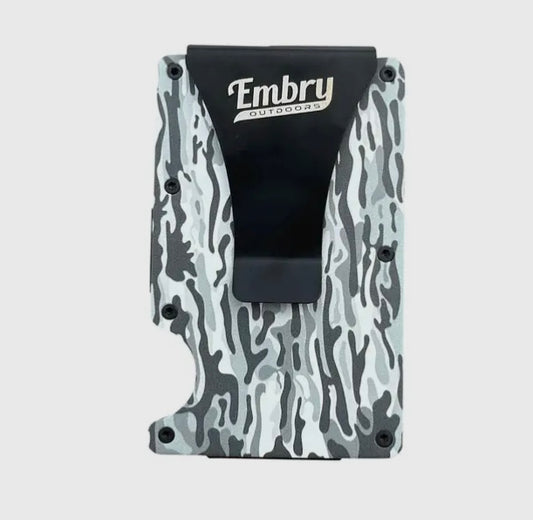 Embry White Ranch Camo Wallet