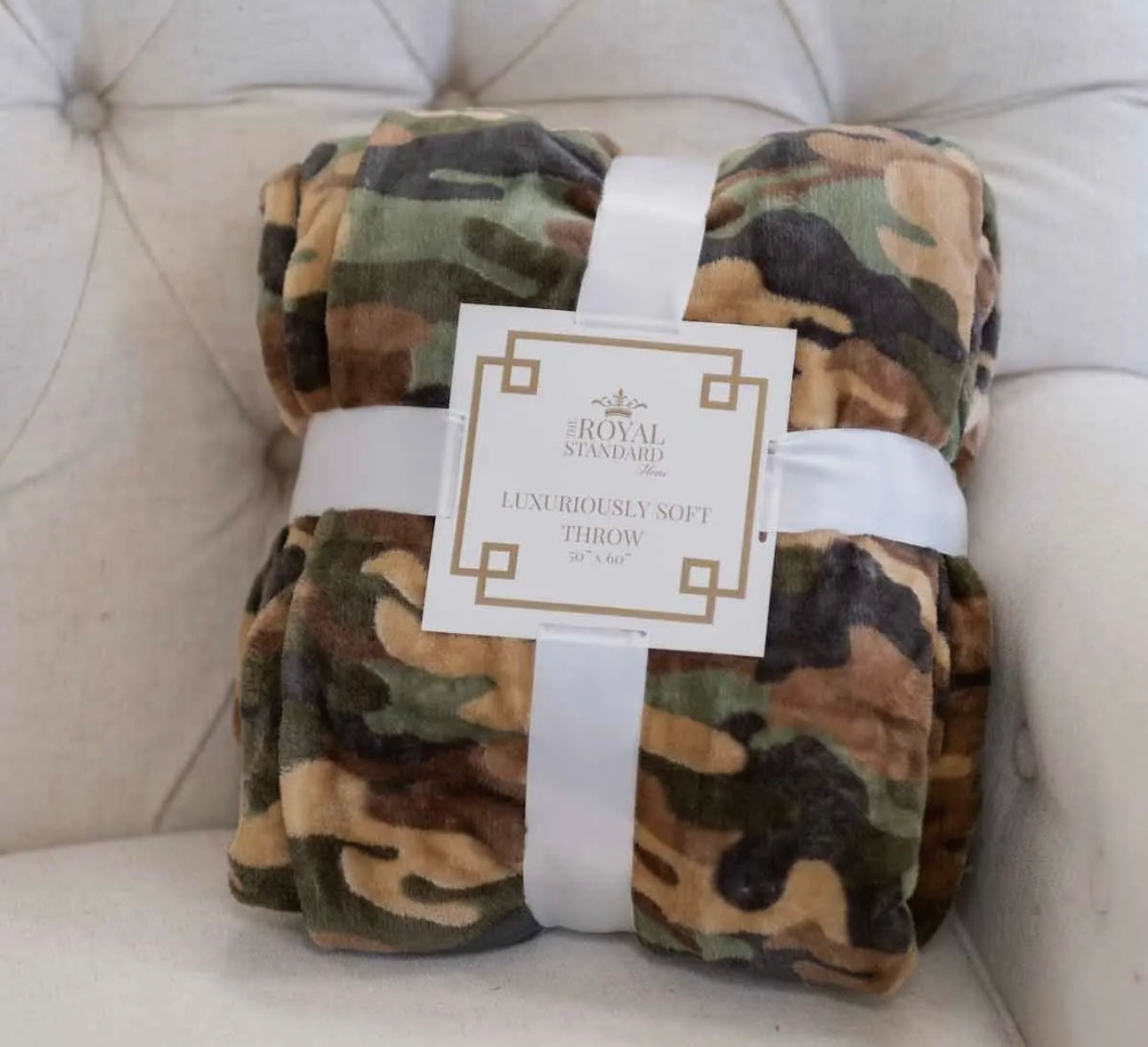 Camo Throw Blanket