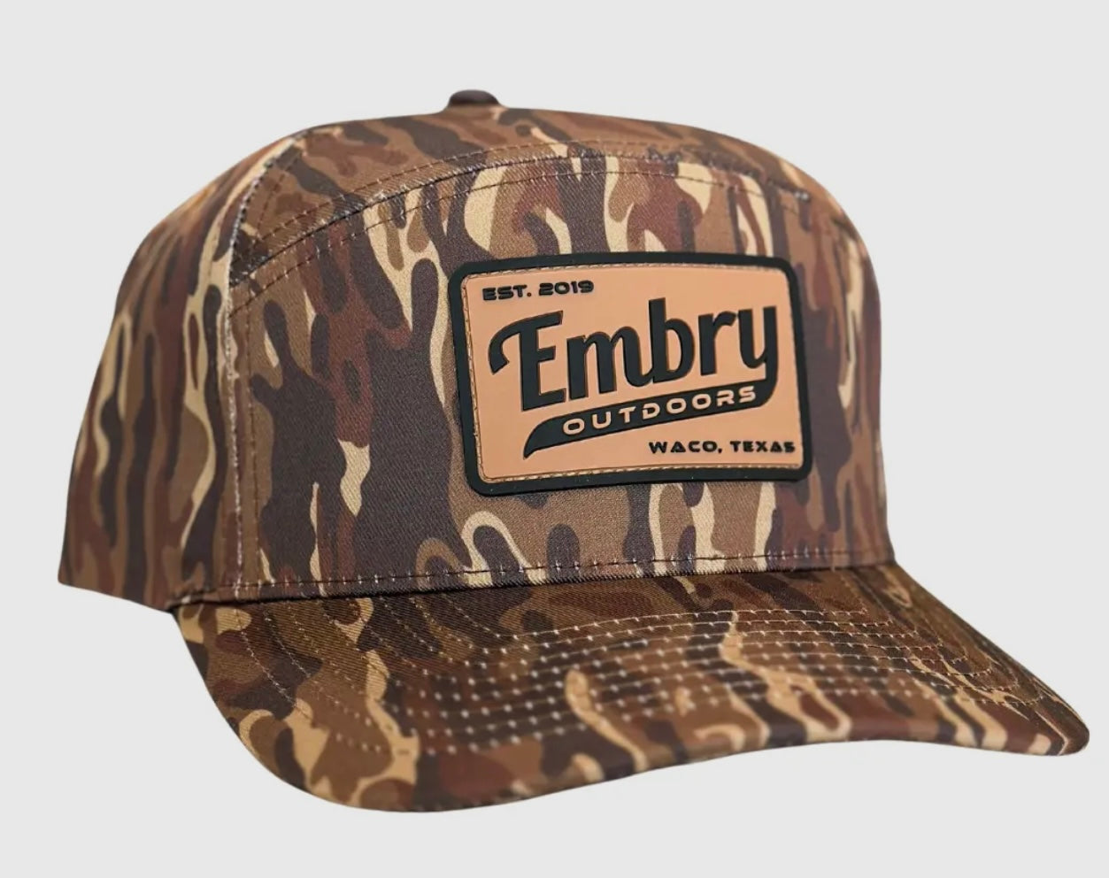 Embry Brown Ranch 6 Panel Hat