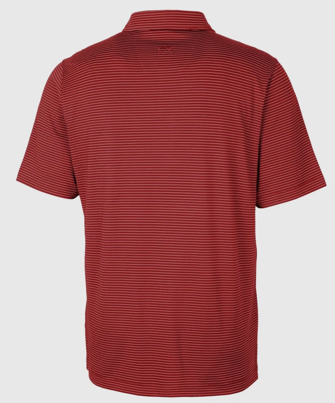 Forge Cardinal Red Pencil Stripe - Polo