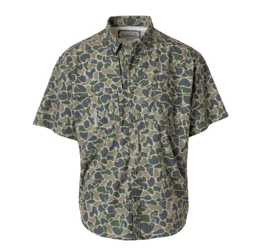 Fieldstone Backwoods Camo Button Down