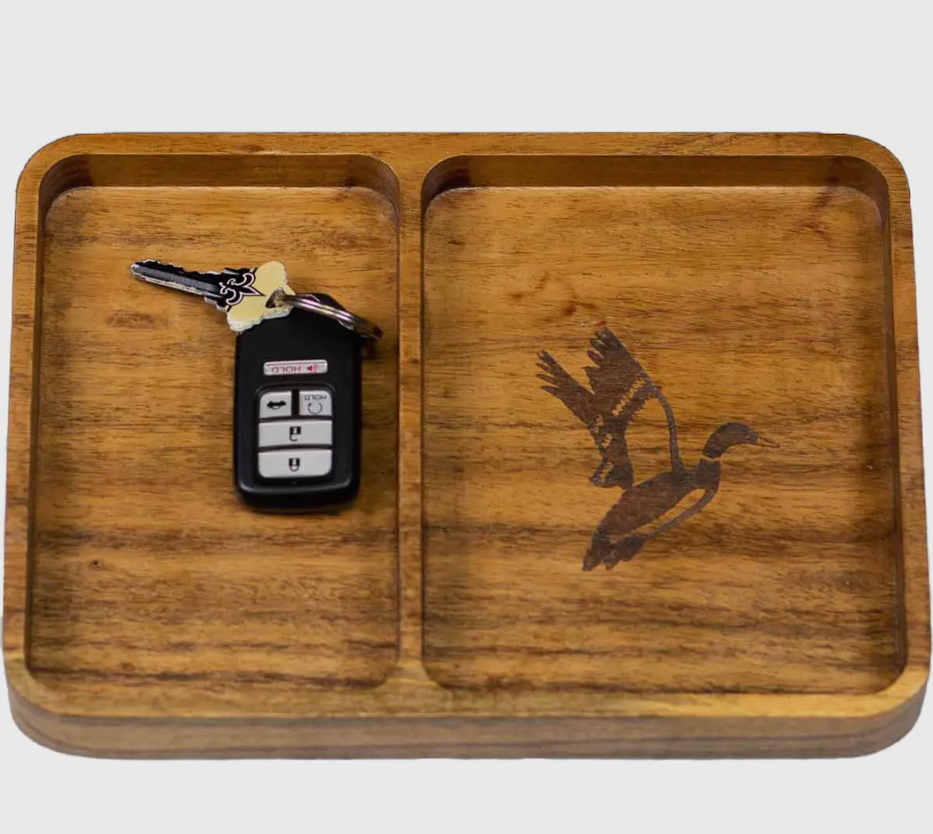 Wooden Duck Valet Tray