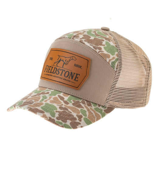 Fieldstone 7 Panel Camo Hat