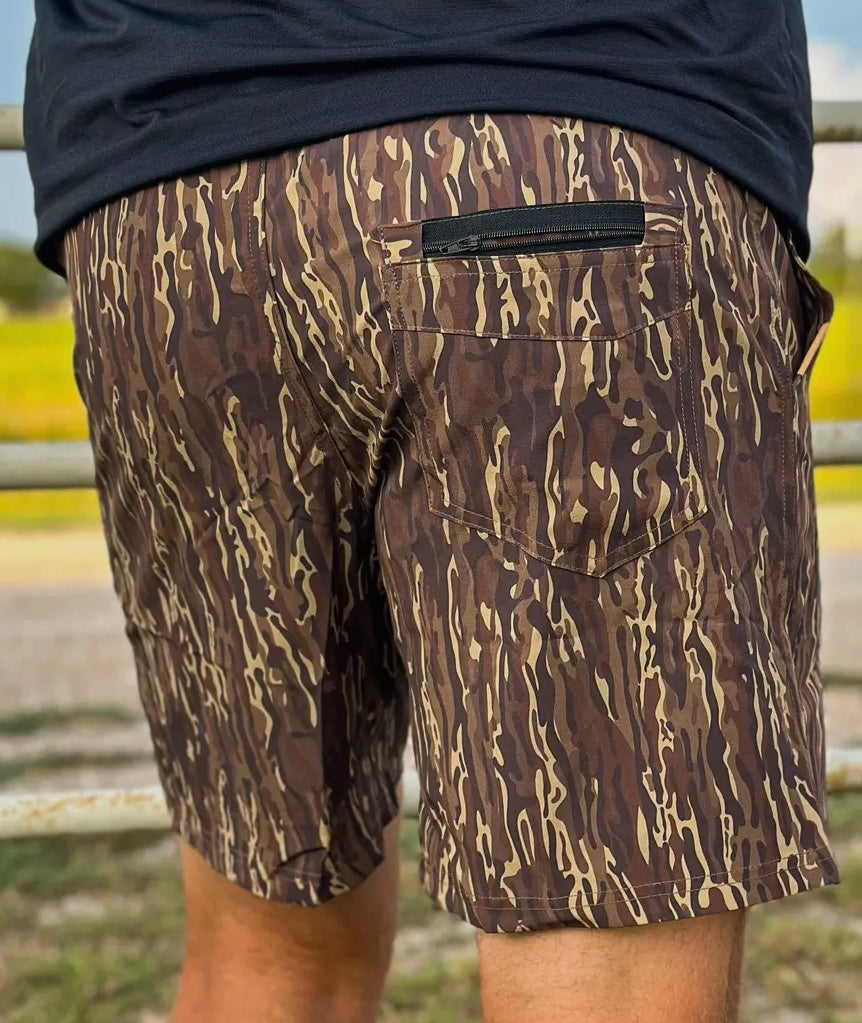 Embry Ranch All Day Brown Camo Shorts