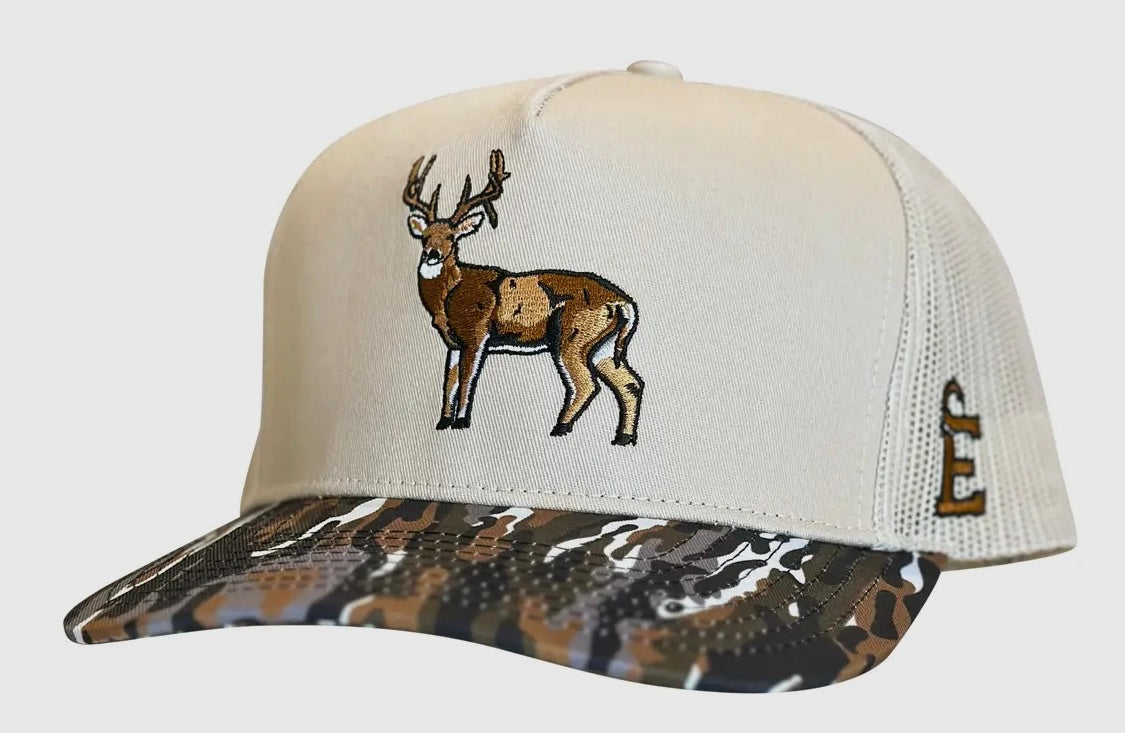 Embry Ranch Camo Buck Hat