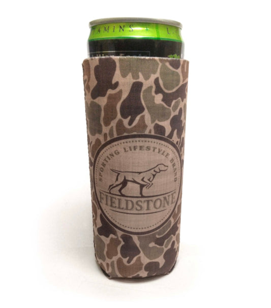 Fieldstone Camo Slim Can Cooler