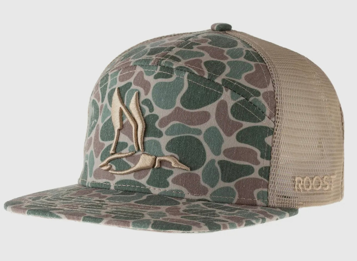 Roost Front Camo 3D Puff Icon Hat