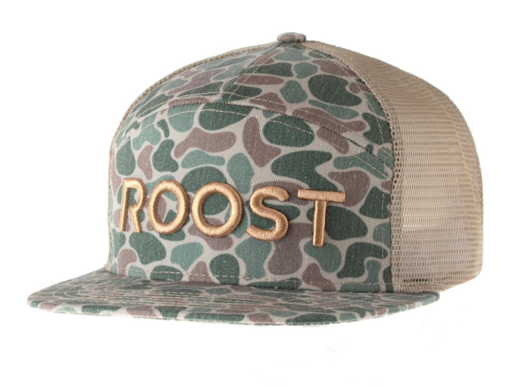 Roost Camo Hi-Profile Logo Hat