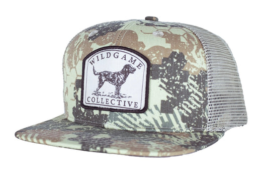 WILDGAME COLLECTIVE 7 Panel Camo Patch Hat