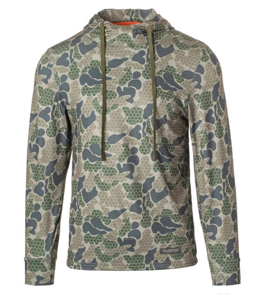 Youth Fieldstone Hex Camo Lightweight Hoodie