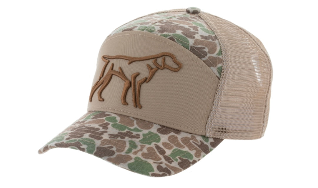 Fieldstone Dog 7 Panel 3D Puff Hat