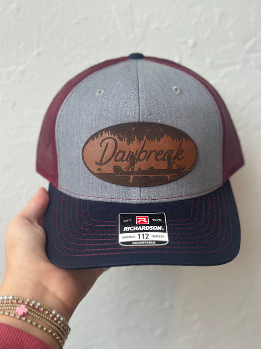 Daybreak - Fishing Red|Grey|Blue Hat