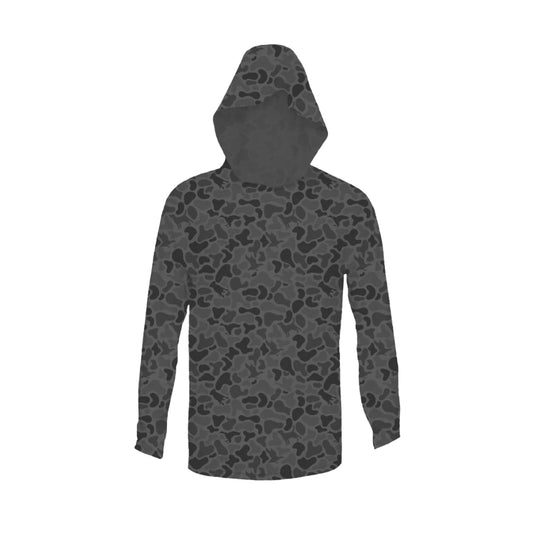 Youth Combat Waterfowl Hooded Performance Shirt | Kandahar Camo